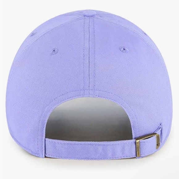 '47 brand MLB Womens NY Yankees Clean Up Cap purple - Picture 2 of 8